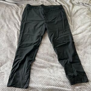 Ralph Lauren Classic Black SDress Pants with Straight Leg Cut Men's 44x32 XXL